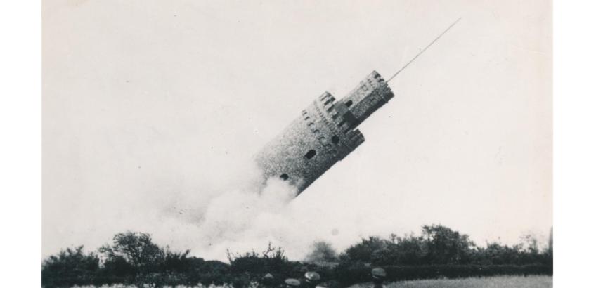 Rollotårnet sprænges, 1950 ""