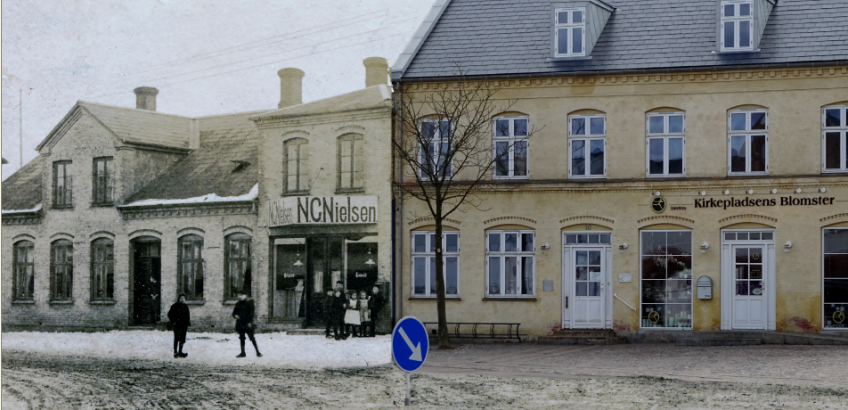 Kirkepladsen i Haslev