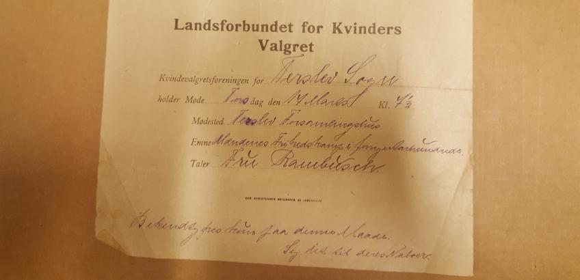 Indkaldelse til valgretsmøde