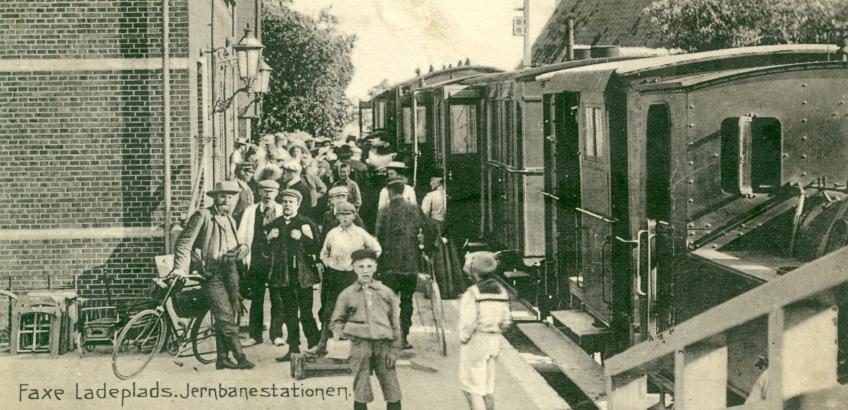 Jernbanestationen Faxe Ladeplads